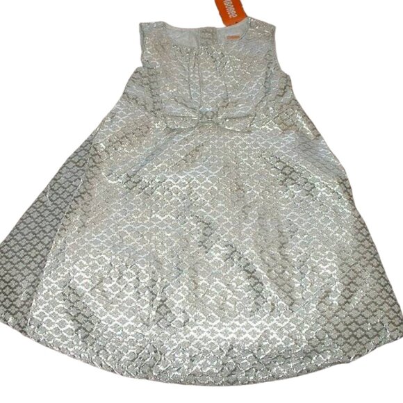 Gymboree Best In Blue Silver Formal Holiday Christmas Dress Toddler Girls 2T NWT - Picture 1 of 4